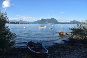 View of Lake Maggiore from Isola dei Pescatori, Italy, 2025