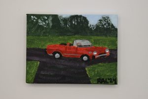 July 4th with the Fiat, Morrisville, VT, 2017