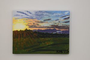 Sunset at Browington Watch Tower, VT, 2017