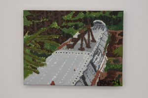 WWII Plane Wing, Camel's Hump, VT, 2020