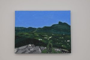 View from the top of Mt. Hunger, VT, 2019