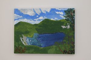 View from the top of Mt. Pisgah, VT, 2021